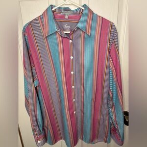 Women’s button down, foxcroft shirt